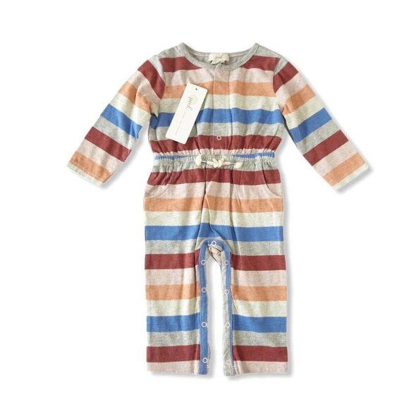 NWT Peek Striped Romper - Picture 1 of 4